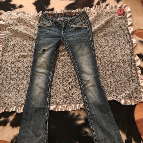 Rock Revival Boot Cut Jeans - Picture 2 of 5